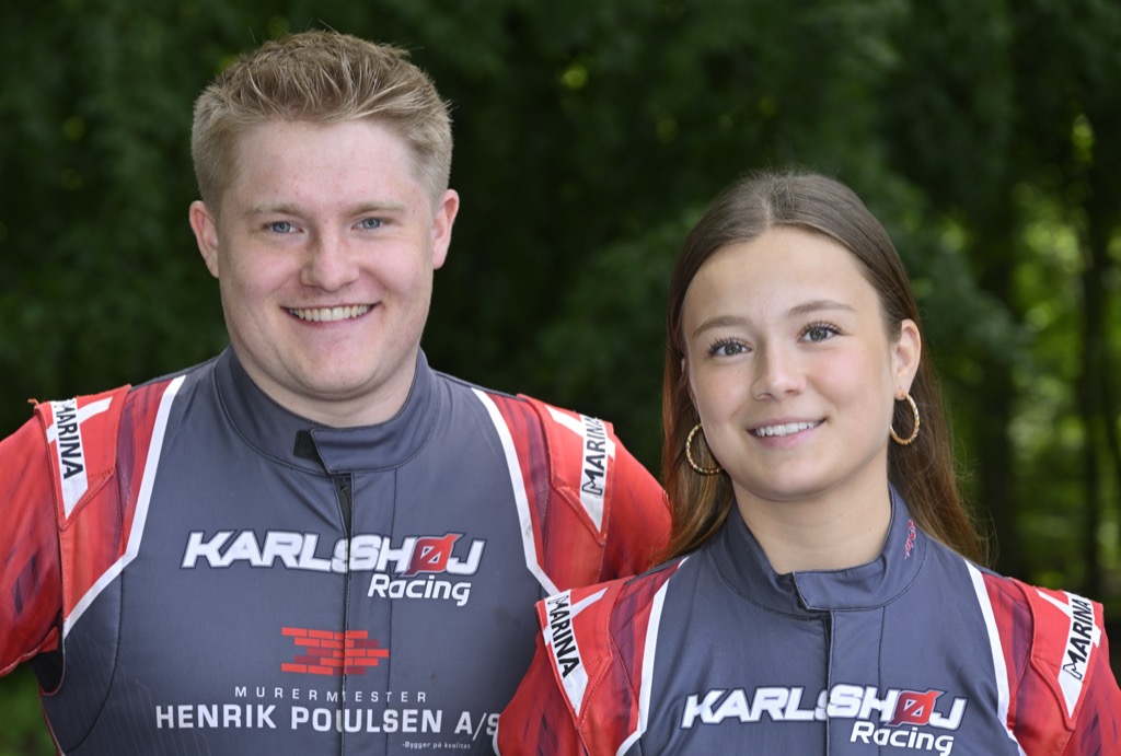 Lasse Karlshøj og Isabell Kvick regnes blandt de mest talentfulde rallymandskaber i Danmark.
(Foto: Michael Eisenberg)